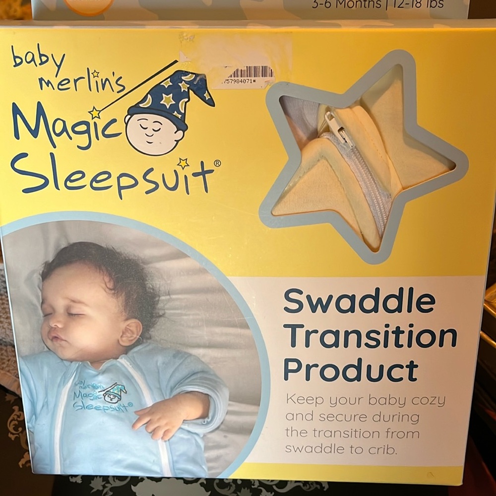 Baby Merlin’s Magic Sleepsuit Swaddle Transition